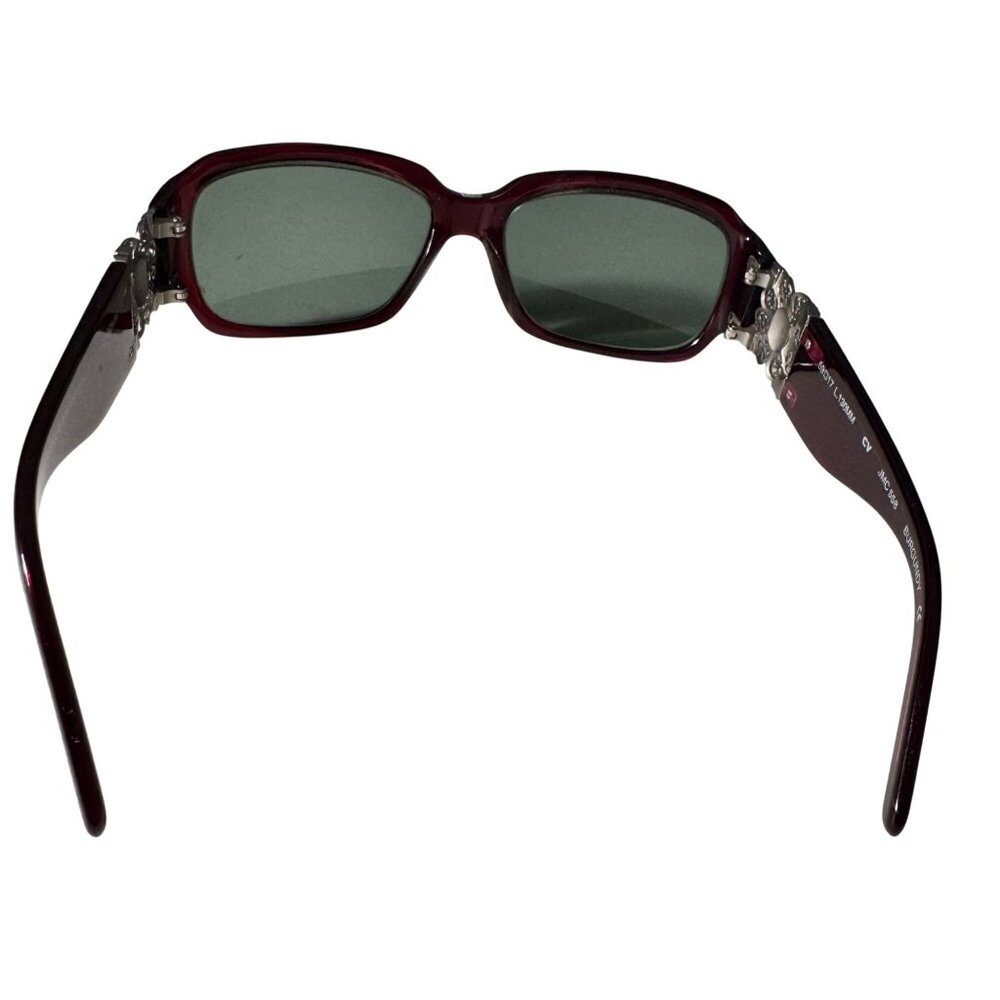 Jessica McClintock Burgundy Eyeglasses 59-17-130MM JMC 558 Oversized Frames Only - Picture 7 of 11